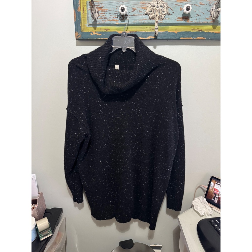 Athleta Bayshore‎ wool and cashmere turtleneck tunic sweater